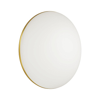Cветильник 49*8,5 см, LED 72W, 3000-4200-6500 К, IP43, белый/золотистый, пластик Sonex Lassa, 3043/EL