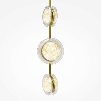 Подвесной светильник 12,6*13*368 см, LED, 3000К, Maytoni Pharao MOD361PL-L22BS3K латунный