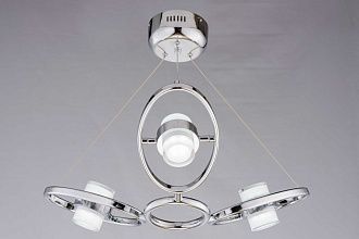 Люстра Ø660 x H1000, мм, 30W, CH (Хром) Rilon 91051/6 CH