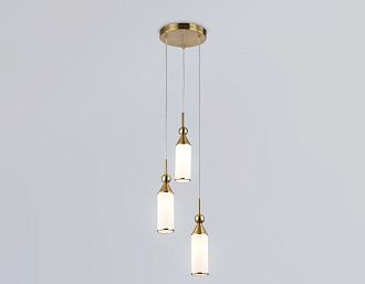 Подвесной светильник **-120 см, 3*E14*40W, K, Ambrella Light High Light LH55272, латунь