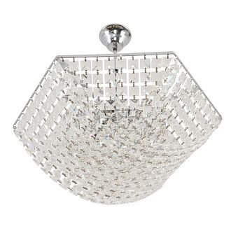 Люстра подвесная 17*50*45-45 см, 5*E27*60W, Lumion Amalia 8377/5, хром