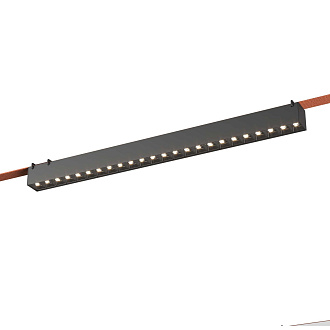 Светильник встраиваемый трековый BAND 64,2*4*4,5 см, 1*LED 24W 4000K ST LUCE ST455.446.24 черный