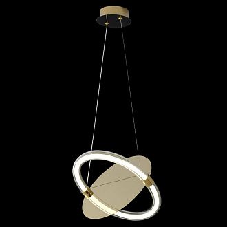 Светильник подвесной 22,3*32*22,3-225,4 см, *LED*22W, 3000K, Crystal Lux Nebula NEBULA SP22W LED GOLD, Золото