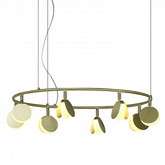 Подвесной светильник *66*200 см, LED *  40W, 3000К Mantra Shell 7261, золотой