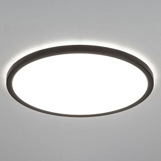 Светильник с пультом 40*2,5 см, LED+RGB 40W CL738321EL Бейсик Лайн Черный