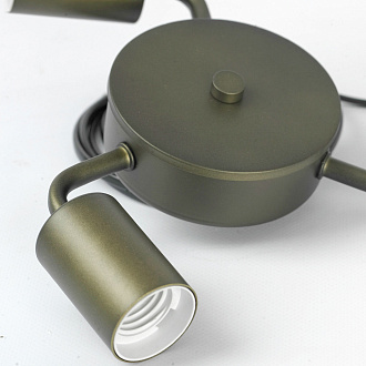 Люстра потолочная Lussole LSP-8814, 48*50 см, бронзовый