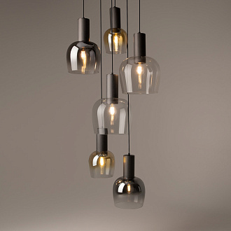 Подвесной светильник 50*50*341 см, 6*E27   Maytoni Modern Smart Casual MOD414PL-06B черный