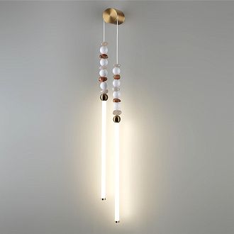 Настенный светильник 1,6*85 см, 1*LED*16W 3500K Odeon Light MONELLA 6640/16WL бронзовый