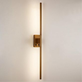 Бра 84 см 10W 4000K Arte Lamp LINES  A2029AP-1GO золотистый