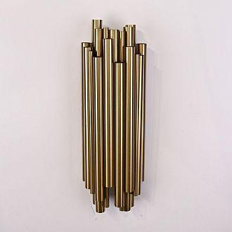 Бра Brubeck Delightfull 18*18*55 см, 2*E14*40W, ImperiumLoft 44.117, Золотистый
