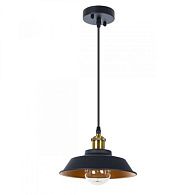 Светильник подвесной Arte lamp Cappello Черный A7038SP-1BK