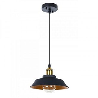 Светильник подвесной Arte lamp Cappello Черный A7038SP-1BK
