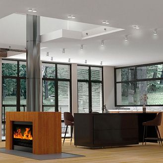 Встраиваемый светильник Novotech LIRIO 370720, белый, вр 16,5*7 см