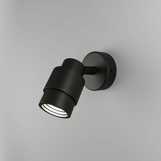Настенный светодиодный светильник 6 см 4200K 7W Eurosvet  Plat 20125/1 LED черный