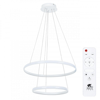 Светильник 60 см, 70W, 3000-6000K, Arte Lamp Meridiana A2198SP-2WH, белый