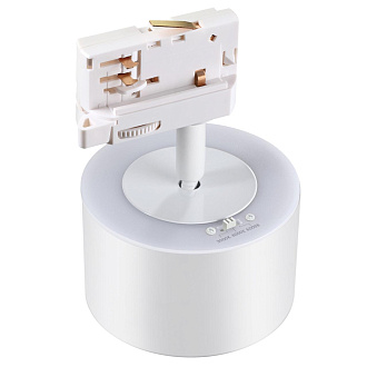 Светильник 10 см, 15W, 3000-6000K, Novotech Port Giro 358976, белый