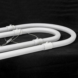 Линейно-подвесной светильник 108*39*50/140 см, 1*led*40+50W 4000K Lussole Bartow LSP-7268 белый