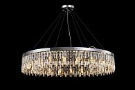 Люстра Ø1200 x H220, мм, 20*40W (800W), CHROME (Хром) NewRgy F6-ф1200*H220(2000) CHROME