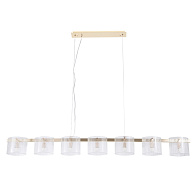 Светильник 150 см, Crystal Lux ENCANTO SP7 L1500, золото