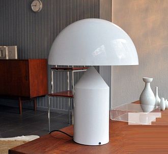 Настольная лампа Atollo Table Lamp white H50 50*35*50 см, 1*E14*40W, ImperiumLoft 43.121, Белый