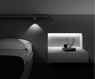 Трековый магнитный светильник 5 см, 7W, 3000K, Maytoni Alfa S TR132-2-7W3K-W, белый