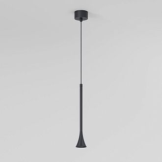 Подвесной акцентный светильник 6*6*142 см, LED, 5W, 3000K, Elektrostandard Hall 50314 LED, черный