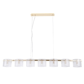 Светильник 150 см, Crystal Lux ENCANTO SP7 L1500, золото