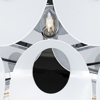Светильник подвесной 66*59 см, 11*E14 хром Arte lamp Rosabella A4067LM-11CC