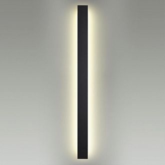 Бра 120 см, 29W, 3000K, Odeon Light FIBI 4379/29WL, черный