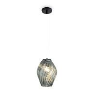 Подвесной светильник 36-130 см, 1*E27*60W Freya Shiny FR5547PL-01DBL, Темносинезеленый
