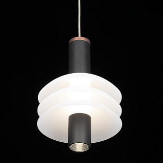 Светильник подвесной 12*190 см LED*6 W, 4000 К Citilux Майя Черный CL202011