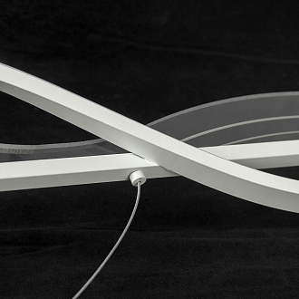 Линейно-подвесной светильник 100*18*150 см, 1*LED*40W 4000K белый Lussole Bradford LSP-7162