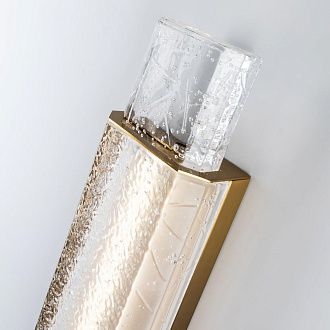 Настенный светильник 12x7x63см, LED, 18Вт, 4200K, Modelux ML.542.630 BS Латунь