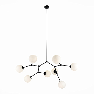 Люстра подвесная 112 см, ST LUCE CHIETI SL1506.403.08 Черный