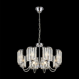 Люстра подвесная Citilux Грета CL333181, хром, диаметр 60 см