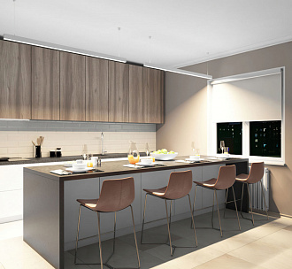 Линейный светильник Denkirs DK9154-WH белый