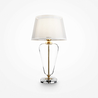 Настольная лампа 54 см, Maytoni Verre Z005TL-01BS, латунь