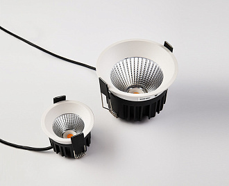 Встраиваемый светильник 7,2*5,4 см, ITALLINE IT08-8035 white 3000K, вр 6,5 см