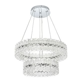 Люстра *60*13 см, LED*75W, 3000-6000K, Modelux  ML.8185.600.400 CR, Хром