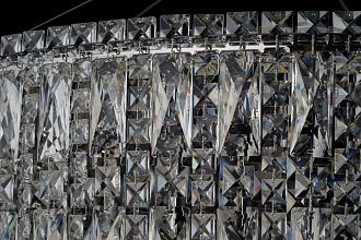 Люстра подвесная *80* см, Led лента*LED*88W, 3000/6000K, Arti Lampadari Ovindoli Nickel Ovindoli L 1.5.80.100 N, Никель