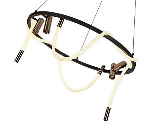 Подвес 80*150 см, LED 100W, 3000K Кайли черный/бронза Kink Light 08039K-80A,19(20)