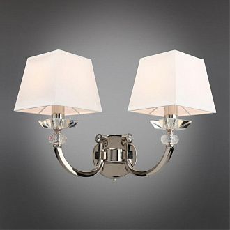Бра 25*42*29 см, 2*E14, 40W, Aployt Gay APL.754.01.02, хром