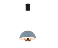 Светильник 18 см, 8W, 4000K, Kink Light 07524-18,05, черный-голубой