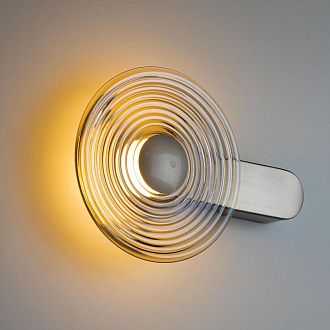 Бра 33 см, 7W, 3000K, Citilux CORTA CL245021, матовый хром