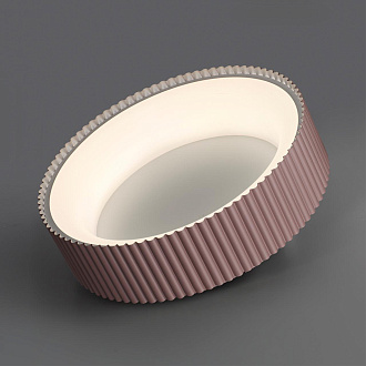 Потолочный светильник *46*13,5 см, LED 1*56W, 3000-4000-6500 К, Sonex Sharmel 7714/56L, белый/мокко