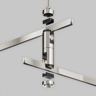 Подвес тросовый двойной Maytoni Flarity TRA157SW-D1-PT, серебро