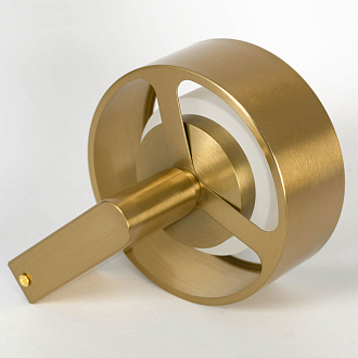 Бра настенное 15*17*13 см, 1*led*5W 3000K Lussole Lewisville LSP-7106 бронзовый