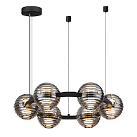 Люстра 63*63*130 см,  LED*W, 4000 К, Odeon Light Troni, черный 5041/60L