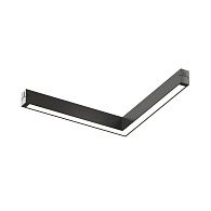 Трековый однофазный светильник 31 см, 18W, 4000K, Denkirs Simple Linear DK8214-BK, черный