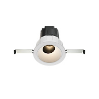 Встраиваемый светильник 6,2*7 см, LED*7W, 3000 К, Wise DL057-7W3K-W Maytoni Downlight, Белый, вр 5,8 см